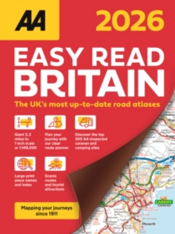 Image of AA Easy Read Britain 2026 SP. Book Books