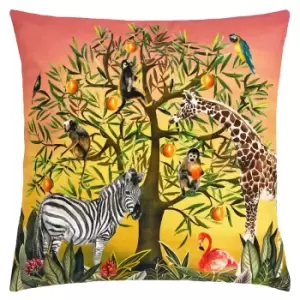Image of Tree of Life Outdoor Filled Cushion 43x43cm