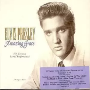 Image of Amazing Grace His Greatest Sacred Performances by Elvis Presley CD Album