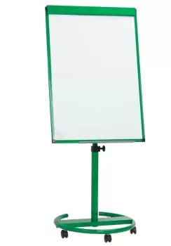 Image of Ultramate Magnetic Round Base Flip Chart Easel - Green