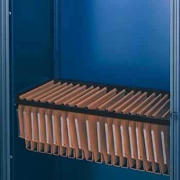 Image of Lateral filing frame for Bisley systems storage cupboards and tambours - black