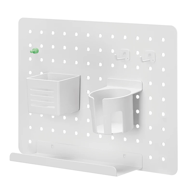 Image of LogiLink Pegboard. Wall-mounted. Office. 420x320mm. white