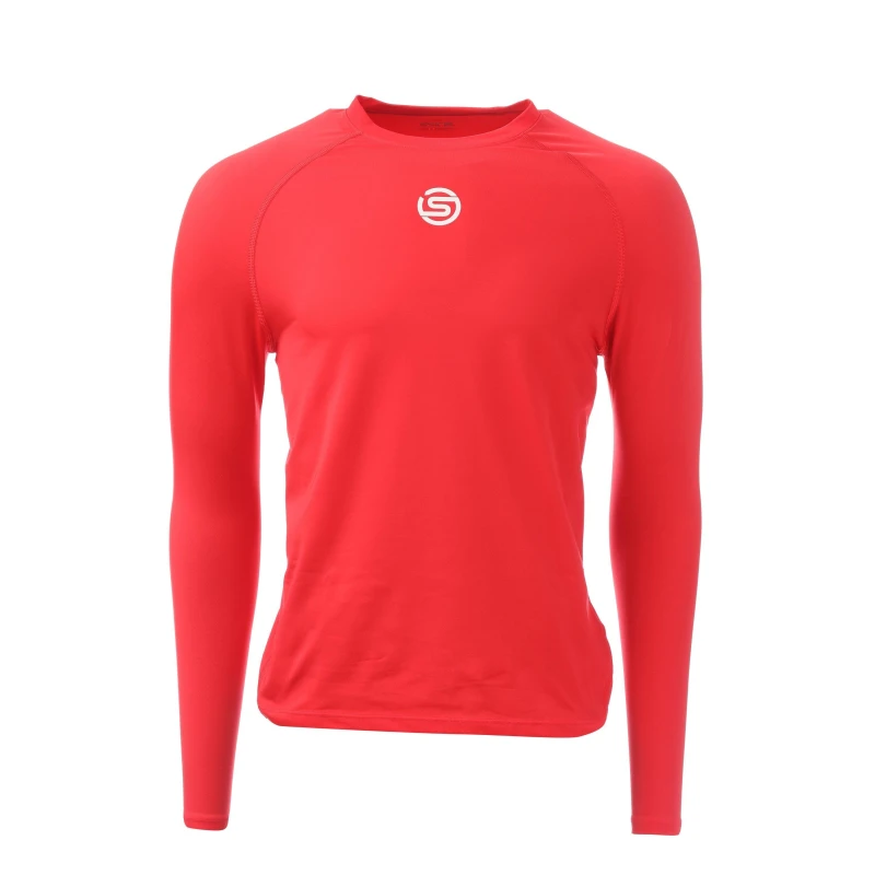 Image of Skins Series1 Long Sleeve Top Mens - Red Red S