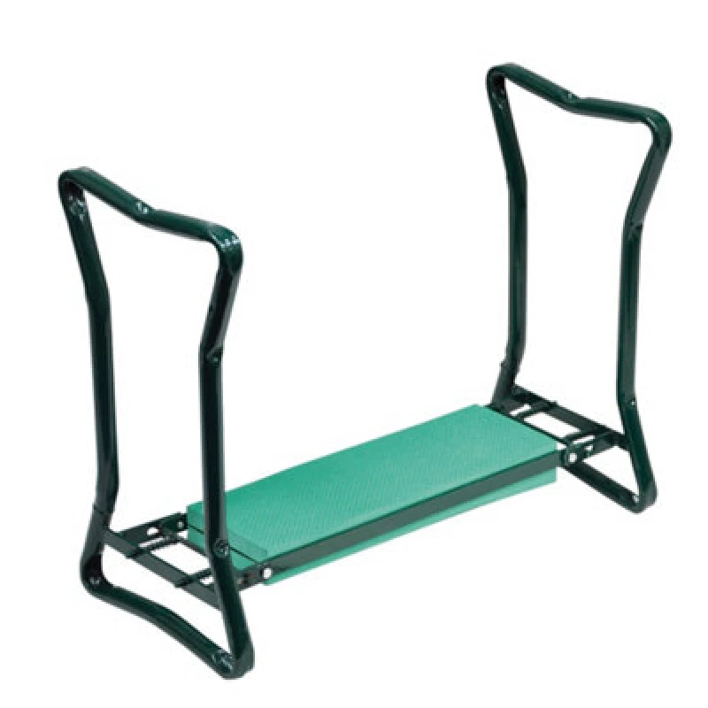 Image of Loops Folding Multi Use Garden Kneeler and Bench - Cushioned Seat - Gardening Aid Multi
