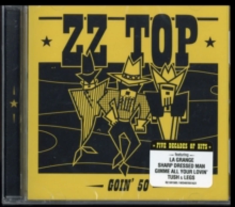 Image of ZZ Top Goin' 50 CD Silver