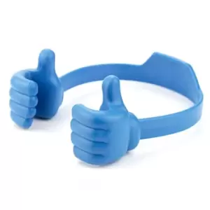 Image of Thumbs Up Thumbs-Up Phone Or Tablet Holder - Blue