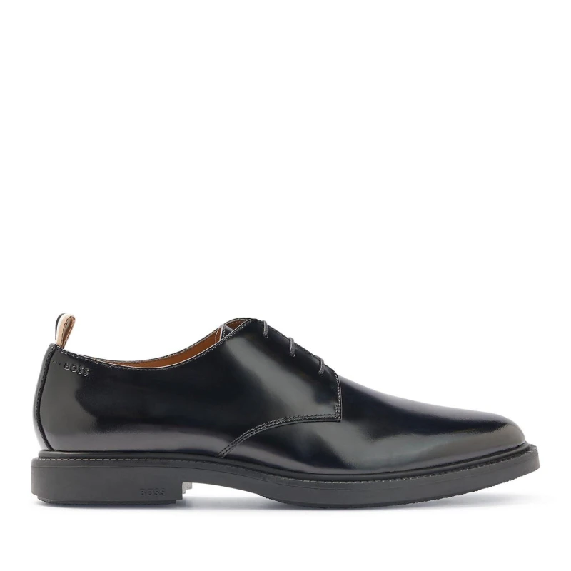 Image of Boss Larry Derby Shoes Black male UK 6