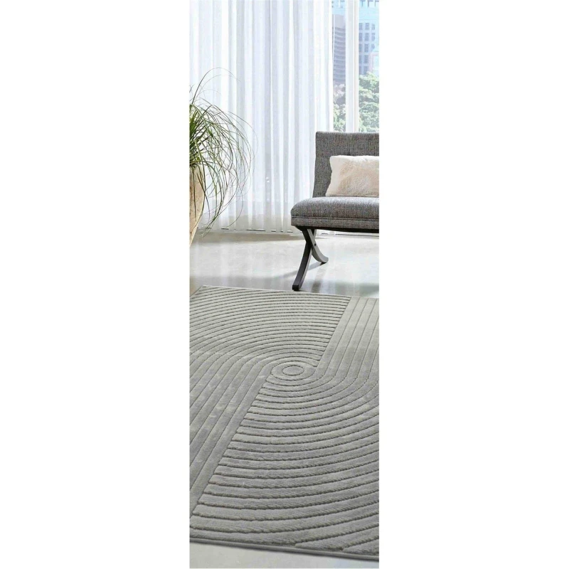 Image of Homemaker Malmo Knot Rug - Grey Grey 120x170cm