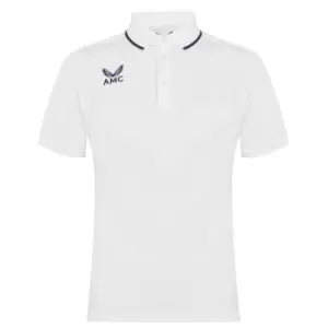 Image of Castore AMC Media Polo Mens - White