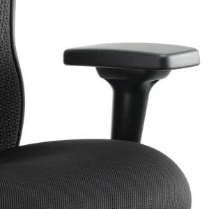 Image of Adroit Stealth Shadow Ergo Posture Chair With Arms Mesh Back Airmesh