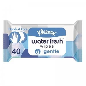 Image of Kleenex Water Fresh Gentle Wipes - 40 Wipes