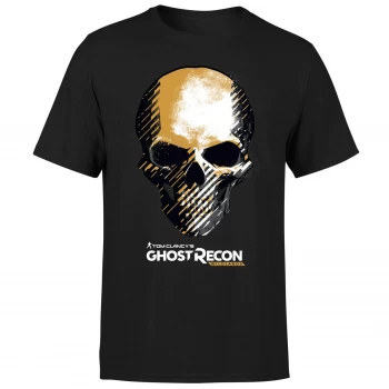 Image of Ghost Recon Wildlands Skull Mens T-Shirt - Black - 4XL - Black