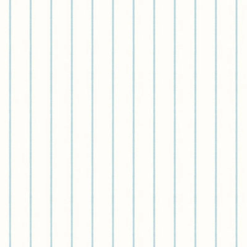 Image of Hoopla Walls Scallop Stripe - Petrol 10M Wallpaper