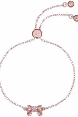 Image of Ted Baker Jewellery Carsaa Crystal Petite Bow Bracelet TBJ2671-24-02