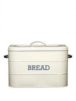 Image of Kitchencraft Antique Bread Bin - Cream