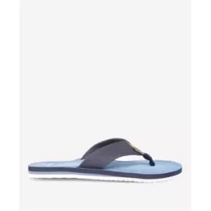 Image of Barbour Toeman Beach Sandal - Blue