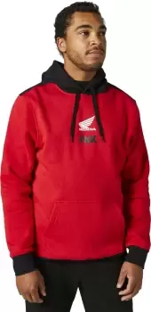 Image of FOX Honda Wing PO Hoodie, red Size M red, Size M