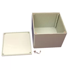 Image of Hammond 1591VGY Multipurpose FRABS Enclosure 120 x 120 x 94 Grey