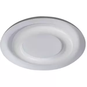 Image of Cristal Jara LED Flush Light 36W 2120Lm 3000ºK White+Grey