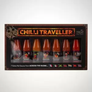 Image of Chilli Traveller Hot Sauce 7-Pack