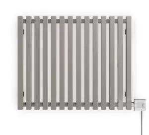 Image of Terma Triga Horizontal Designer Radiator, Metallic Stone (W)680mm (H)560mm