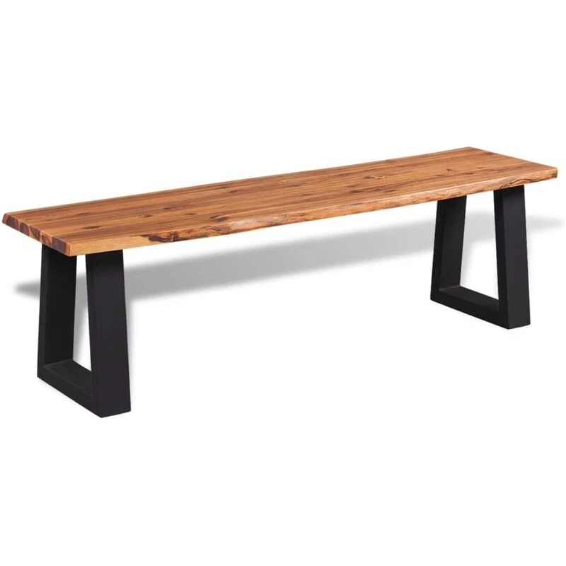 Image of VIDAXL Bench Solid Acacia Wood 145cm Vidaxl 245687