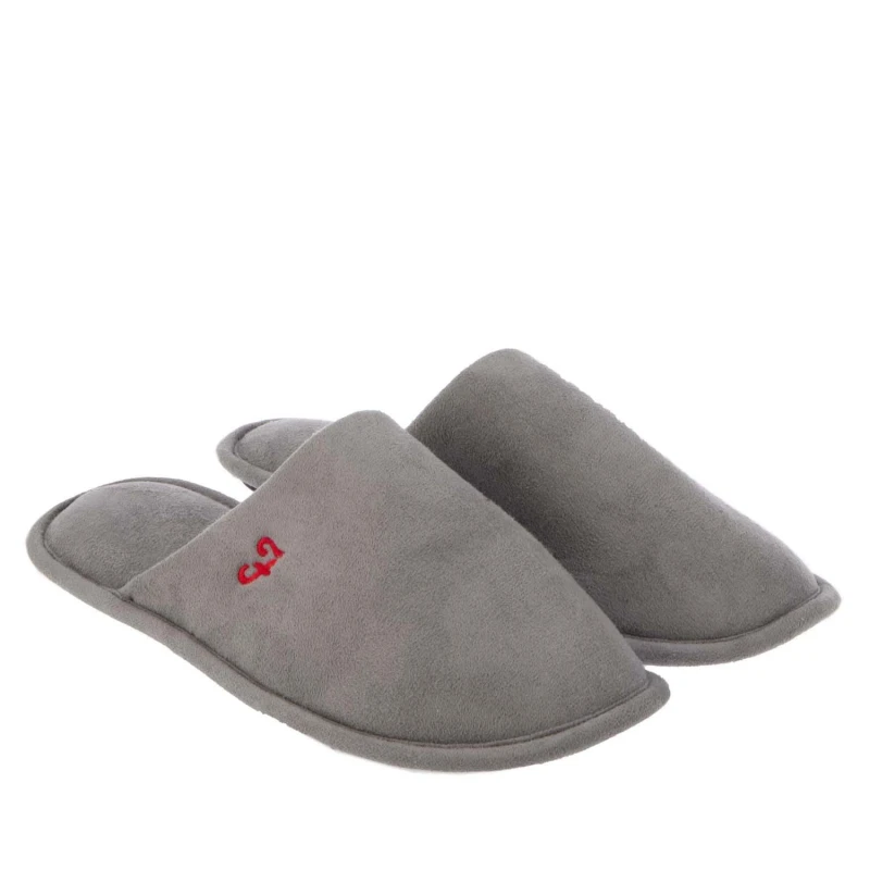 Image of Farah Cullinan Mule Slippers - Grey Grey 7
