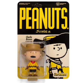 Image of Super7 Peanuts ReAction Figure - Cowboy Charlie Brown