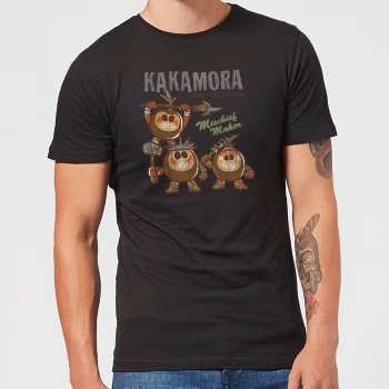 Image of Disney Moana Kakamora Mischief Maker Mens T-Shirt - Black - 5XL
