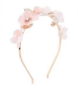 Image of Monsoon Girls Flora Wavy Metal Alice - Pink