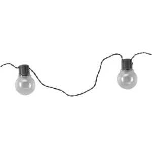 Image of Smart Solar Festoon Lights - Set Of 20 - Black