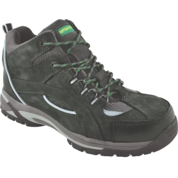 Image of Mens Black Hiker Safety Boots Size - 12 - Tuffsafe