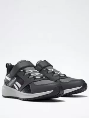 Image of Reebok Road Supreme 2 Alt Shoes, White/Navy/Red, Size 2