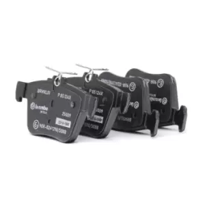 Image of BREMBO Brake pad set XTRA LINE P 85 124X Brake pads,Brake pad set, disc brake VW,AUDI,SKODA,Golf VII Schragheck (5G1, BQ1, BE1, BE2),TIGUAN (5N_)