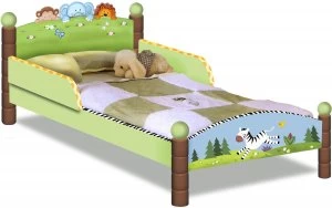 Image of Fantasy Fields Sunny Safari Toddler Bed.