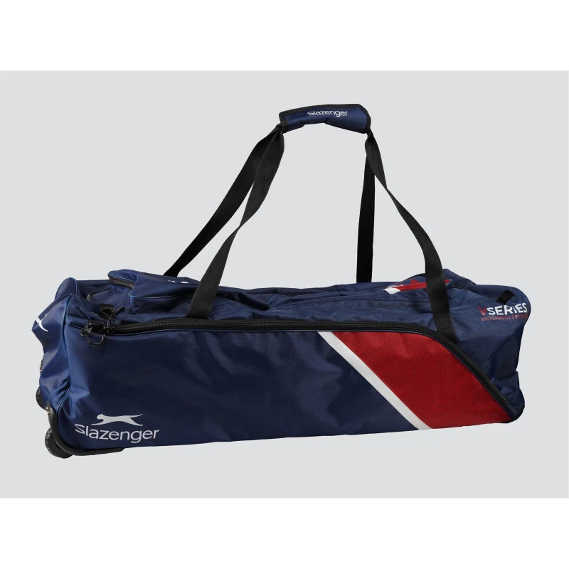 Image of Slazenger Slaz V130 Wheel Bag 63 Navy/Red unisex One Size