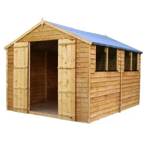Image of Mercia Overlap Apex Value Shed - 12 x 8ft