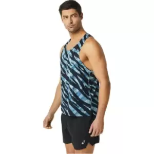 Image of Asics Ventilate Actibreeze Mens Running Singlet - Black