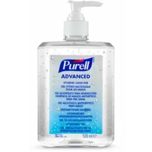 Image of Go-Jo - purell advanced hygienic hand rub 12 x 500ML -