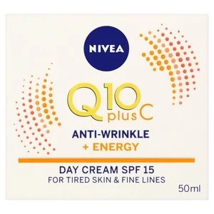 Image of Nivea Q10 Vitamin C Day Cream SPF15 50ml