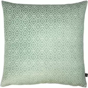 Image of Ashley Wilde Kenza Cushion Cover (One Size) (Pale Green) - Pale Green