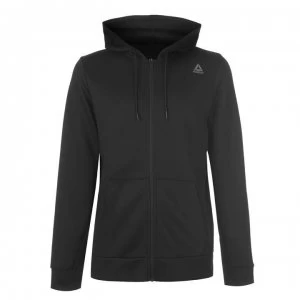 Image of Reebok Full Zip Hoody Mens - Black