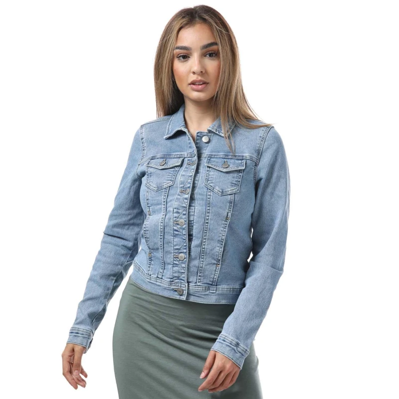 Image of Only Wonder Denim Jacket Light Blue female 10