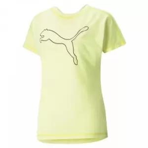 Image of Recycled T-Shirt with Logo Print and Short Sleeves