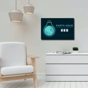 Image of 45702019C - 025 Multicolor Decorative Canvas Painting