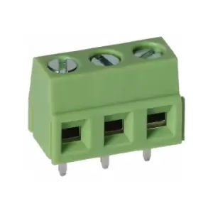 Image of Truconnect - 211834 5.0mm 3 Way Low Profile Rising Clamp Terminal Block