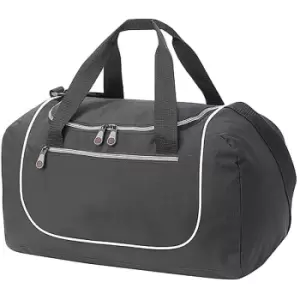 Image of Shugon Rhodes Sports Holdall Duffle Bag (36 Litres) (Pack of 2) (One Size) (Black)