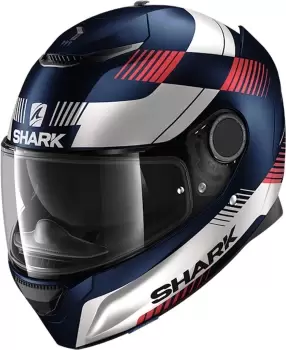 Image of Shark Spartan Strad Helmet, red-blue Size M red-blue, Size M