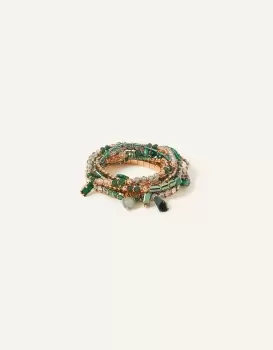 Image of Accessorize Womens Stretch Bracelet Pack