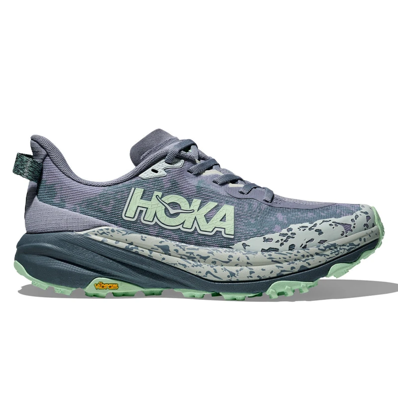 Image of HOKA Hoka Speedgoat 6 Womens Moonlight / Thunder Cloud - Blue / Standard / 5.5
